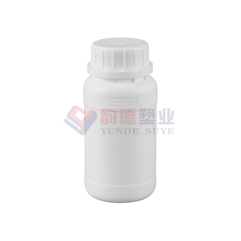 Butelka okrągła zagęszczona antypenetracyjna fluorowana 200ml-01